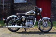 Royal Enfield Classic Chrome Green Red Royal Enfield Classic Chrome Green Red