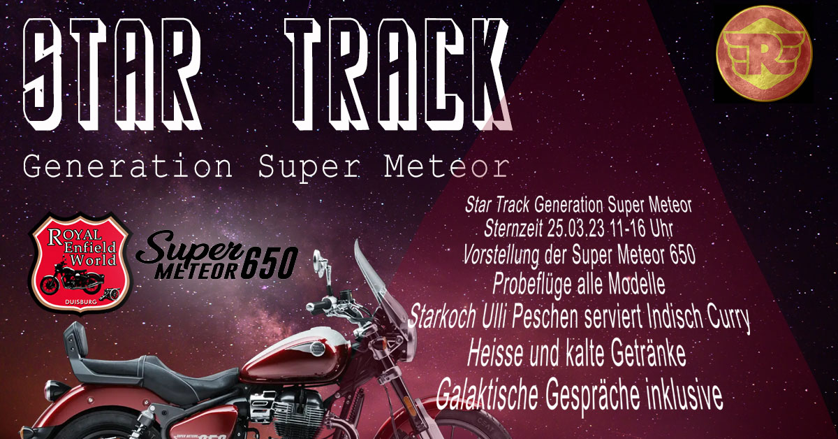 Vorstellung der Super Meteor: Star Track Generation Super Meteor
