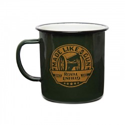 Kaffeetasse - Emaille MLG grün